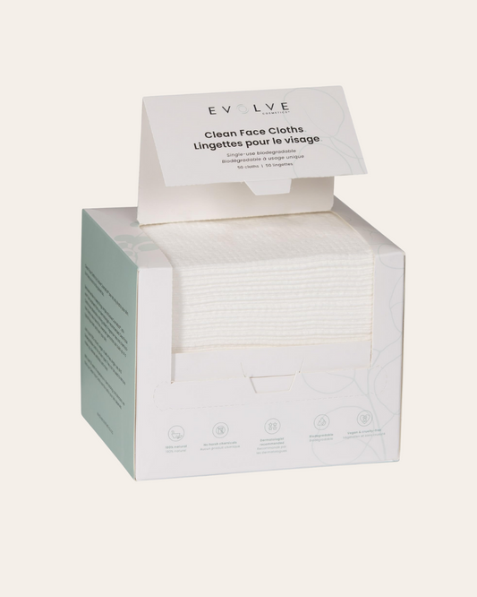 Evolve disposable face cloths
